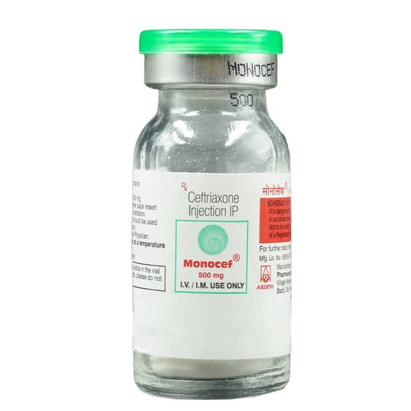 Monocef 500mg Powder For Injection