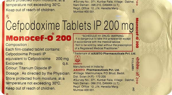 Monocef-O 200 Tablet