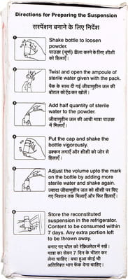 Monocef O 50mg Bottle Of 30ml Suspension