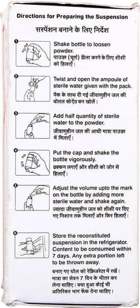 Monocef O 50 Oral Suspension