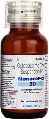 Monocef O 50mg Bottle Of 30ml Suspension