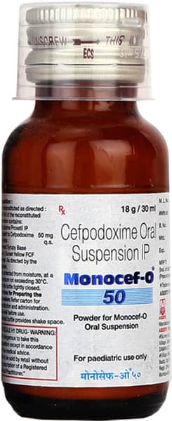 Monocef O 50 Oral Suspension