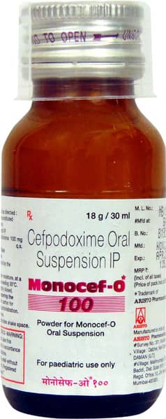 Monocef-O 100 Dry Suspension