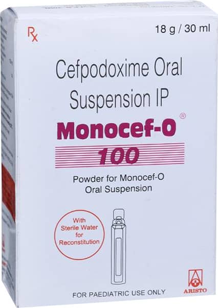 Monocef-O 100 Dry Suspension