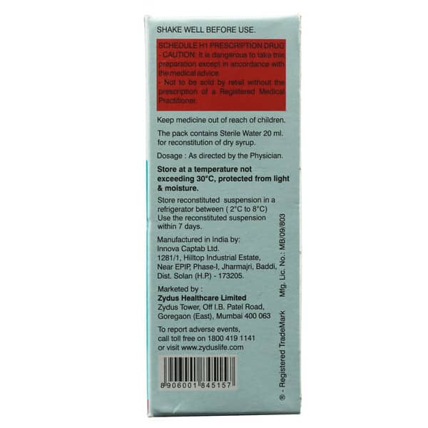 Monotax O 100Mg Tangy Orange & Lemon Flavour Bottle Of 30Ml Dry Syrup