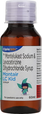 Montair Lc Kid Bottle Of 60ml Syrup