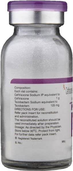MONTAZ 1G POWDER FOR INJECTION