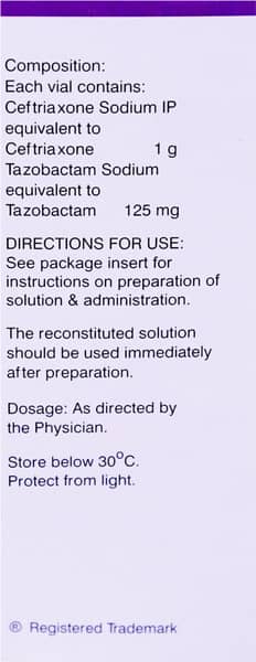 MONTAZ 1G POWDER FOR INJECTION