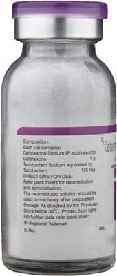 Montaz 1gm Dry Vial Of 1 Powder For Injection