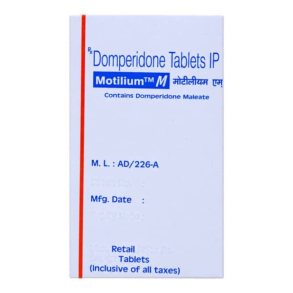 Motilium M Strip Of 10 Tablets