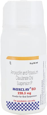 Moxclav Bd 228.5mg Bottle Of 30ml Suspension