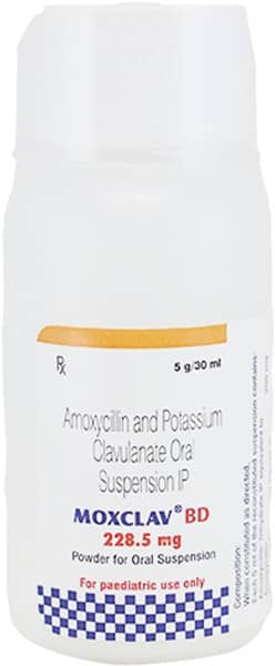 Moxclav BD 228.5mg Oral Suspension