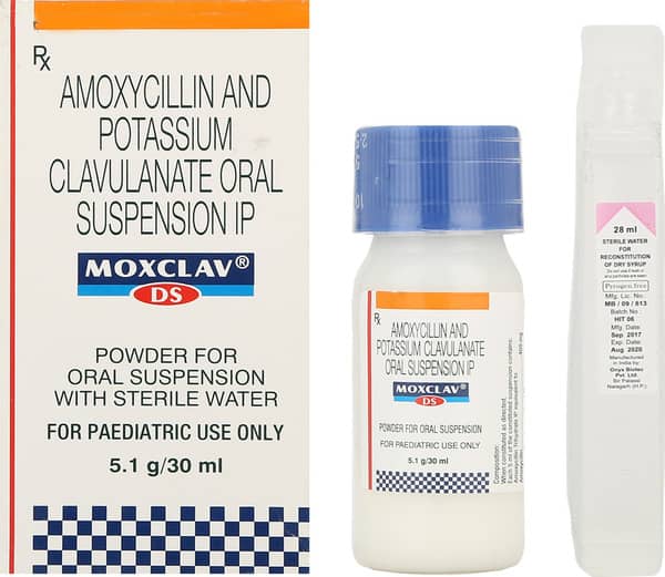 Moxclav DS 457mg Dry Suspension