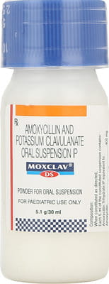 Moxclav Ds 457mg Bottle Of 30ml Dry Suspension