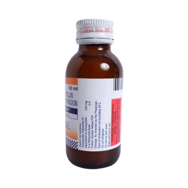 Mox 125mg Bottle Of 60ml Redimix Suspesion