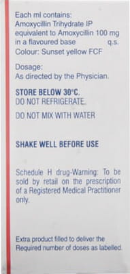 Mox 100mg Redimix Bottle Of 10ml Oral Drops