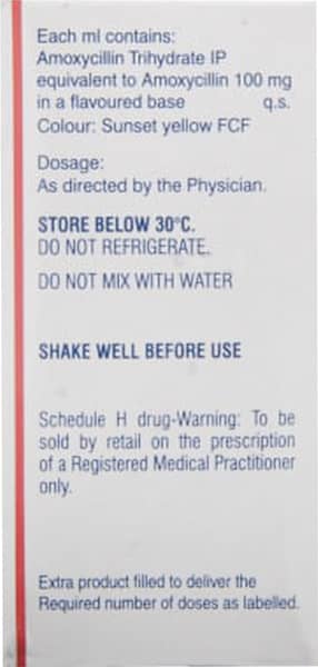 Mox 100mg Redimix Bottle Of 10ml Oral Drops