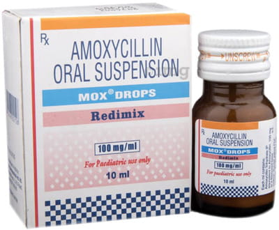 Mox 100mg Redimix Bottle Of 10ml Oral Drops