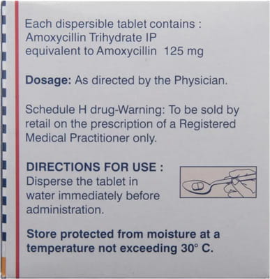 Mox Kid Dt 125mg Strip Of 15 Tablets