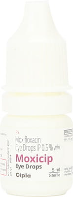 Moxicip Bottle Of 5ml Eye Drops