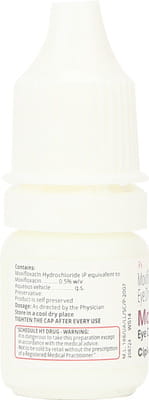 Moxicip Bottle Of 5ml Eye Drops