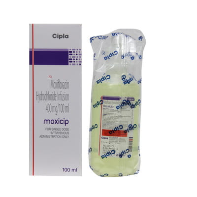 Moxicip 400mg Bottle Of 100ml Infusion