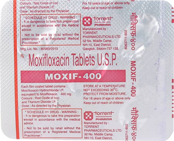 Moxif-400 Tablet