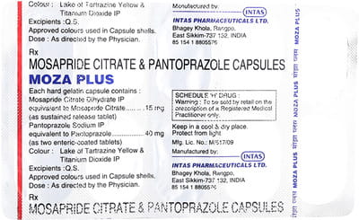 Moza Plus Strip Of 10 Capsules