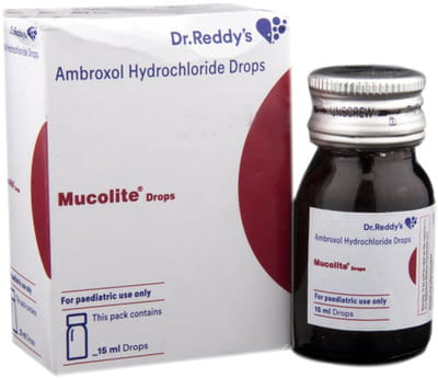 Mucolite Bottle Of 15ml Oral Drops