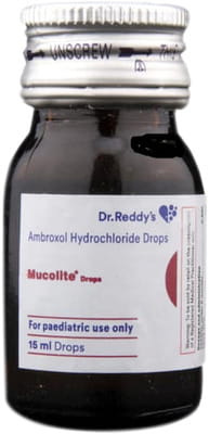 Mucolite Bottle Of 15ml Oral Drops