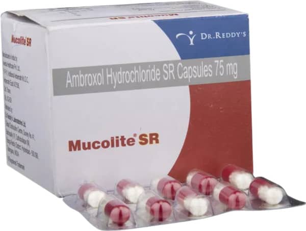 Mucolite Sr 30mg Strip Of 10 Capsules