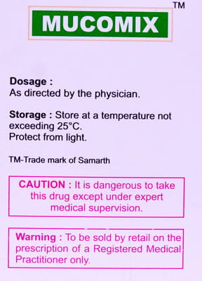 Mucomix 400mg Ampoule Of 2ml Injection