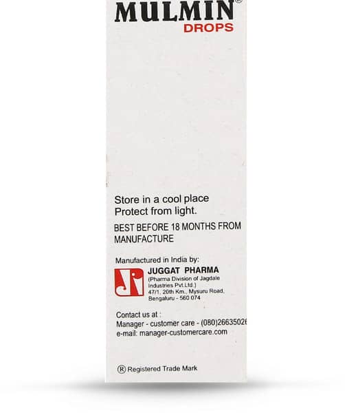 Mulmin Bottle Of 15Ml Oral Drops