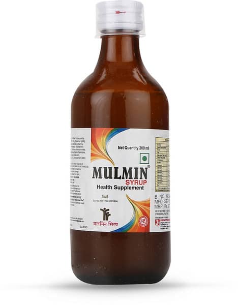 Mulmin Bottle Of 200ml Syrup