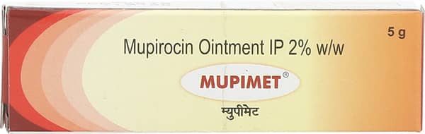 Mupimet 2% Tube Of 5gm Ointment