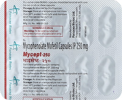 Mycept 250mg Strip Of 10 Capsules