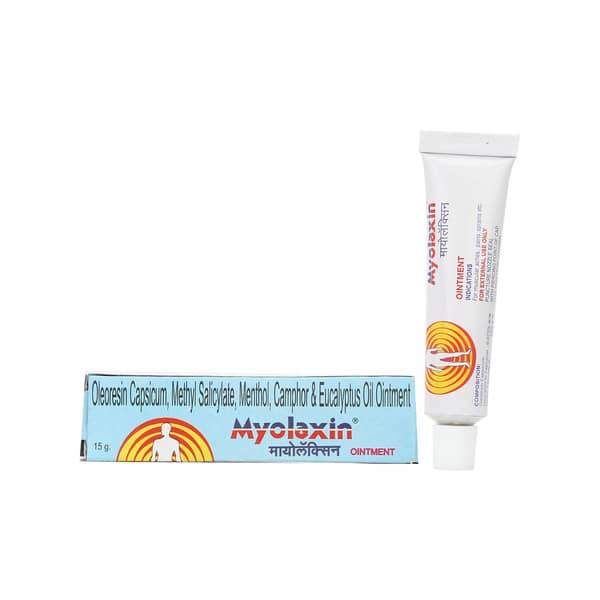Myolaxin Tube Of 15gm Ointment