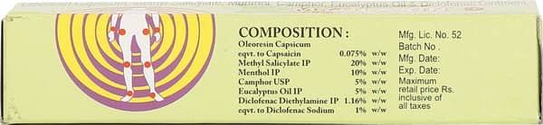 Myolaxin D Tube Of 15gm Ointment