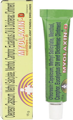 Myolaxin D Tube Of 15gm Ointment