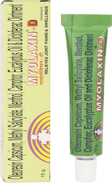 Myolaxin D Tube Of 15gm Ointment