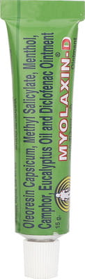 Myolaxin D Tube Of 15gm Ointment