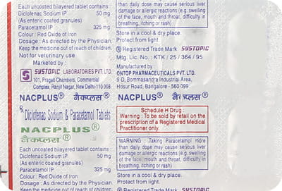 Nac Plus Strip Of 10 Tablets