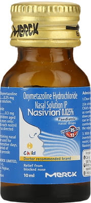 Nasivion 0.025% Child Nasal Drops 10ml