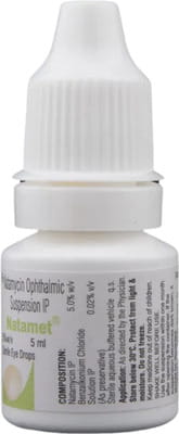 Natamet 5% Bottle Of 3ml Eye Drops