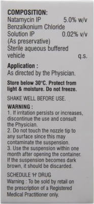 Natamet 5% Bottle Of 3ml Eye Drops