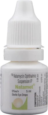 Natamet 5% Bottle Of 3ml Eye Drops