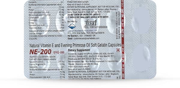 Ne 200mg Strip Of 10 Capsules