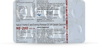 Ne 200mg Strip Of 10 Capsules