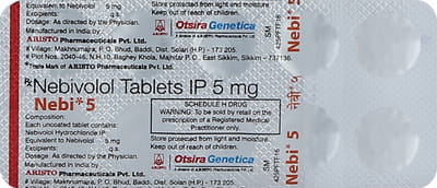 Nebi 5mg Strip Of 10 Tablets