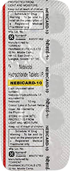 Nebicard-10 Tablet